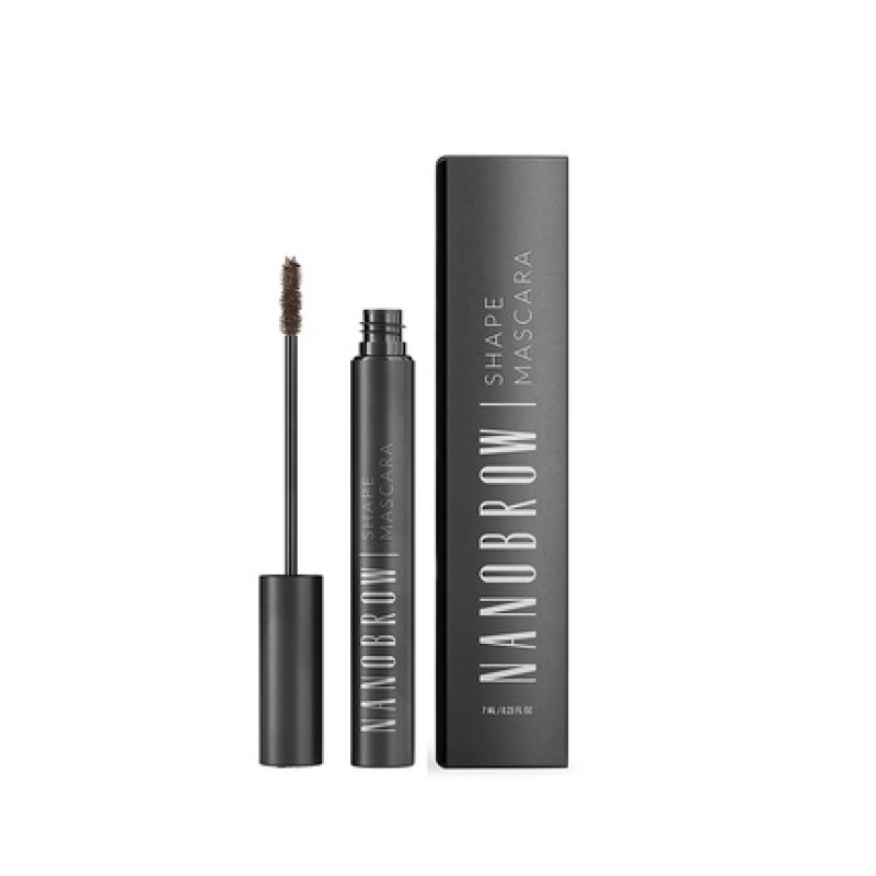 Nanobrow Brown Eyebrow Mascara - Colorizing Eyebrow Mascara for Perfectly Defined, Styled, and Filled Eyebrows