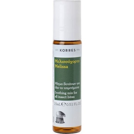 Korres Melissochorto For Mild Insect Bites Roll-On Stick 15ml