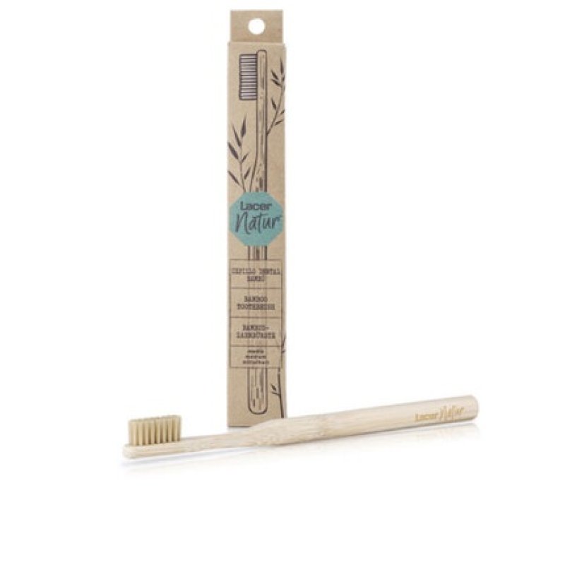 Hygiene Lacer Unisex Natural Bamboo Toothbrush
