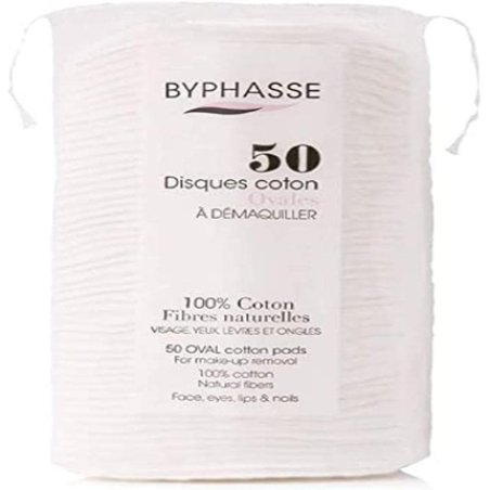 50 Oval Cotton Makeup Remover Pads