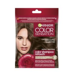 Garnier Color Shampoo Retouch Semi-Permanent Hair Color Light Brown