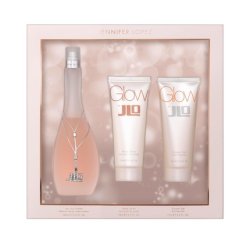 Jennifer Lopez Glow Gift Set - Eau De Toilette 100ml - Shower Gel 75ml - Body Lotion 75ml