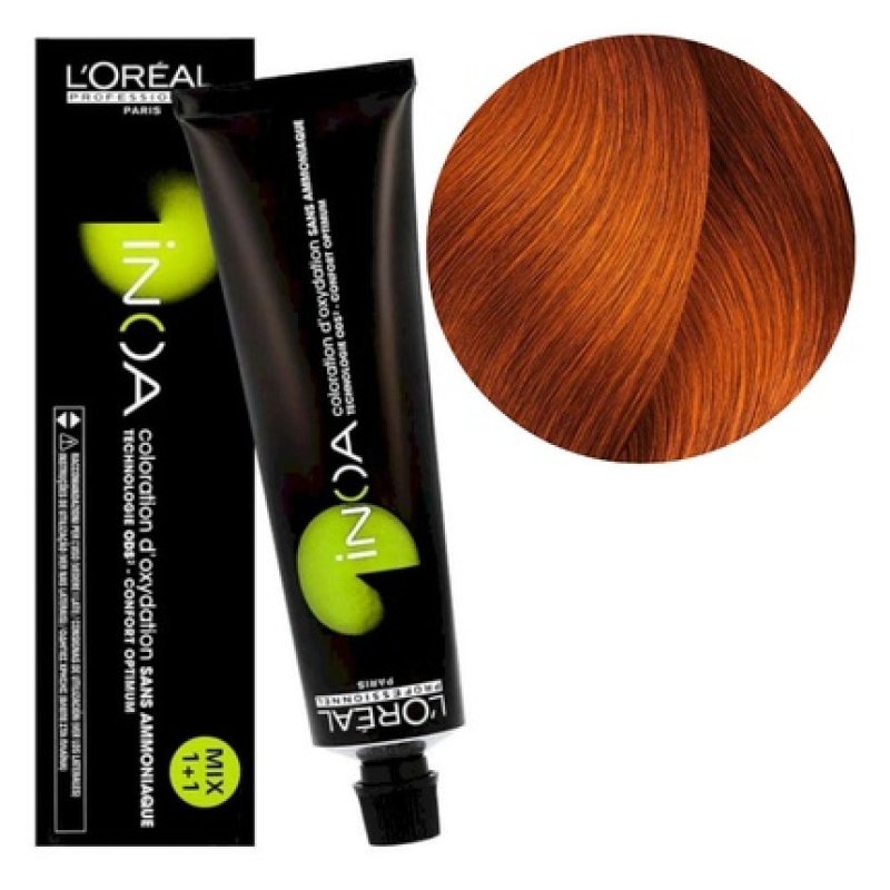 L'Oreal Professionnel Inoa 6.40 Rubilane New - Permanent Hair Color