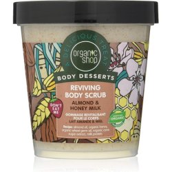 Organic Shop Almond and Honey Milk Reviving Body Scrub 450ml