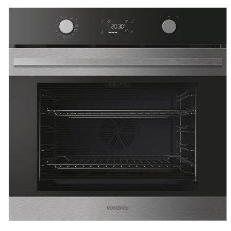 Rosieres RO6 H5TB3YTX 78 L 3300 W Black, Stainless steel