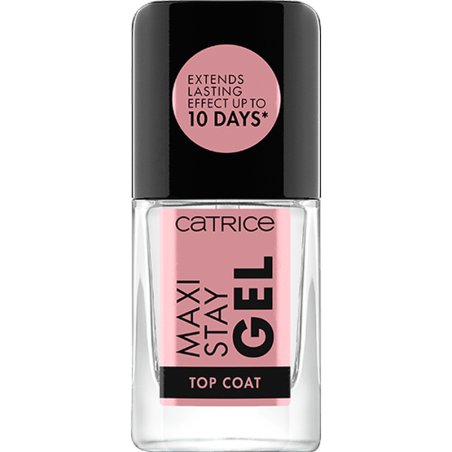 CATRICE Maxi Stay Gel vernis à ongles top coat 10,5 ml Transparent