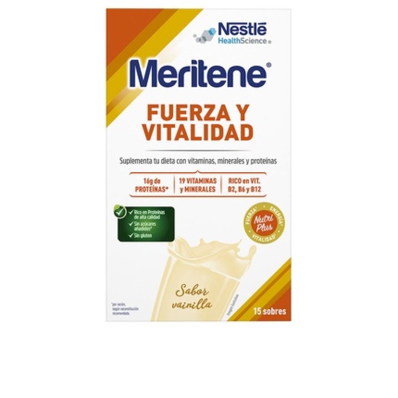 FUERZA Y VITALIDAD vanilla sachets - 15 x 30g