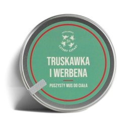 Mus do ciała Truskawka i Werbena 150ml Mydlarnia Cztery Szpaki