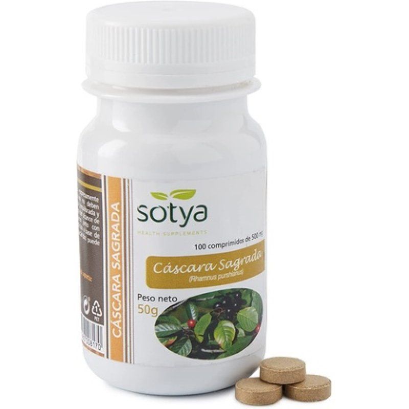 STOCKICX51 - Sotya Cascara Sagrada 100 Tablets