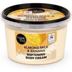Organic Shop Almond Milk & Banana Softening Body Cream 250ml