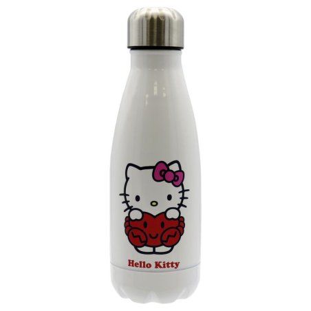 Hello Kitty - Bouteille d'eau en acier inoxydable Hello Kitty Cancer 550ml