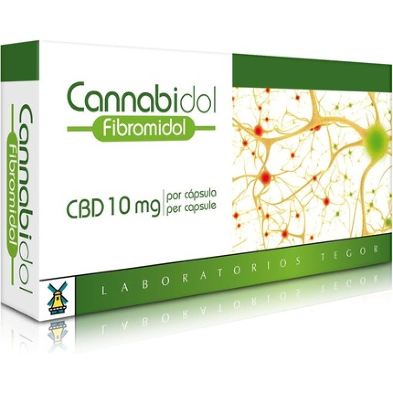 Nutricosmetics Tegor Cannabidol Fibromidol 40 Capsules