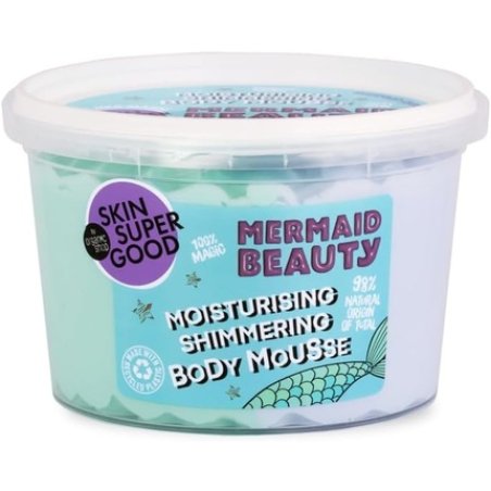 Organic Shop Skin So Good BE MER-MAZING Mermaid Beauty Moisturising Shimmering Body Mousse 250ml