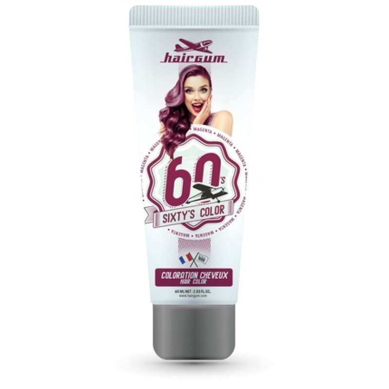 Hairgum Magenta Sixty'S Colour Cream 60ml