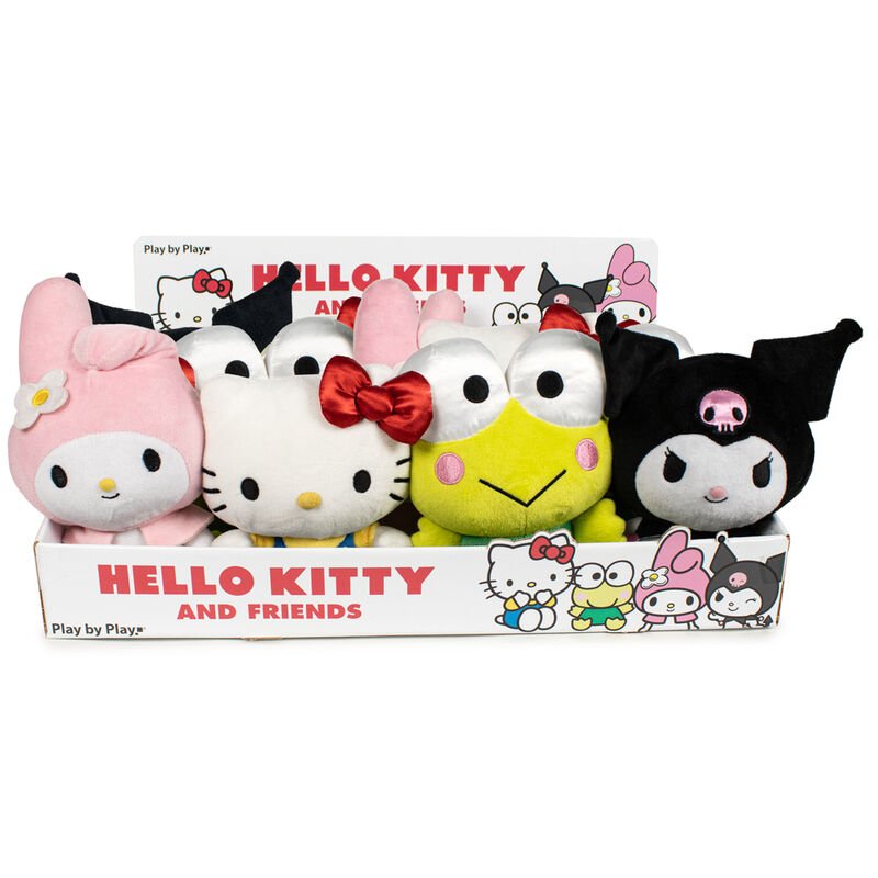 Hello Kitty plush toy 15cm assorted