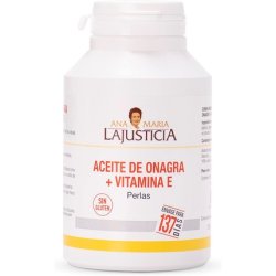 ANA MARIA LAJUSTICIA Evening Primrose Oil with Vitamin E 275 Soft Capsules 1000mg