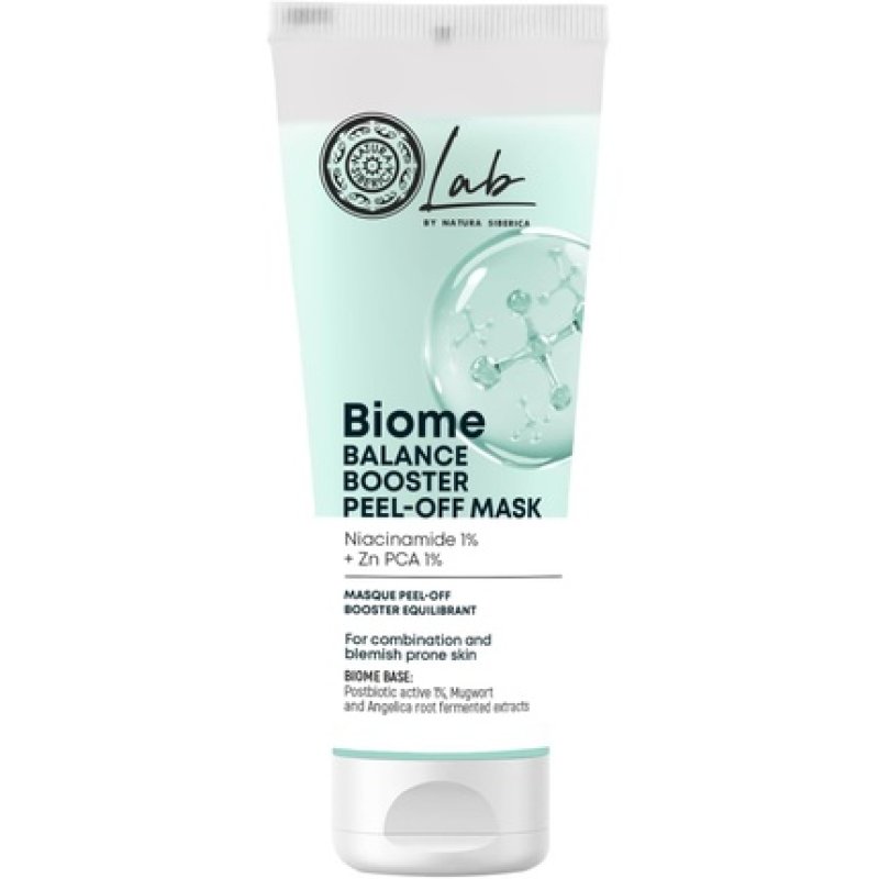 Natura Siberica Lab Biome Balance Booster Peel-Off Face Mask 75ml