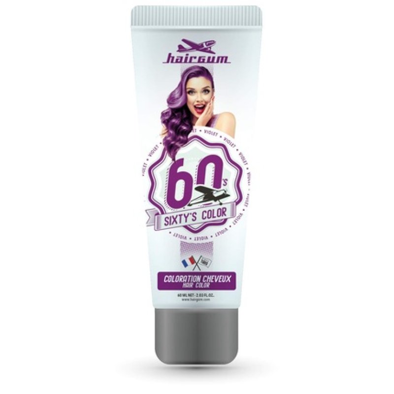 Hairgum Violet Sixty'S Colour Cream 60ml - Violet