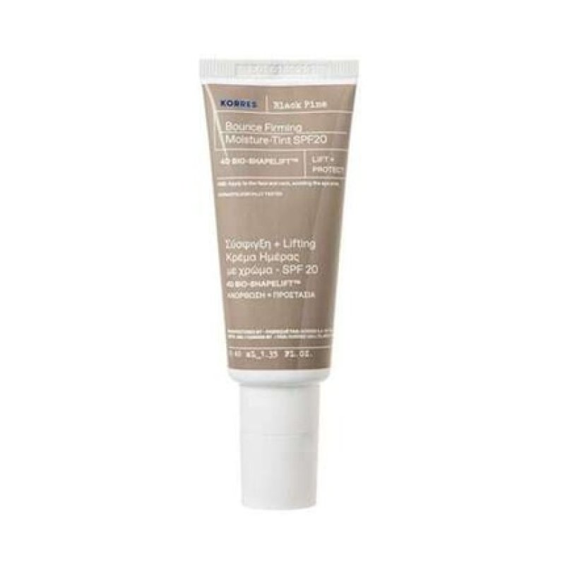 Korres Black Pine 4D Bounce Firming SPF20 Tinted Day Cream 40ml