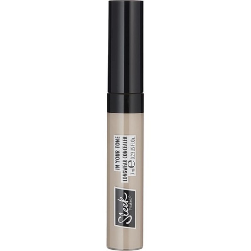 Sleek MakeUP In Your Tone Longwear Concealer Buildable Medium to Full Coverage 1C 7ml