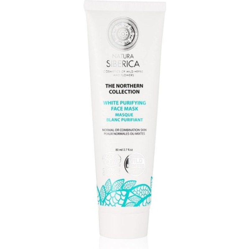 Natura Siberica Northern White Purifying Face Mask for Normal Skin 80ml