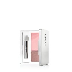 Clinique All About Shadow Duo Eye Shadow Makeup Safe For Sensitive Eyes AJ Strawberry Fudge