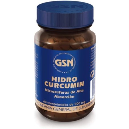Nutricosmetics - Gsn Hidrocurcumin 60 Comprimidos