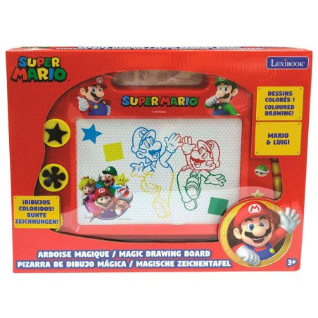 Lexibook Multicolor Magic Magnetic Nintendo Super Mario Drawing Board