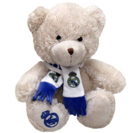 Real Madrid Bear with Scarf plush toy 20cm