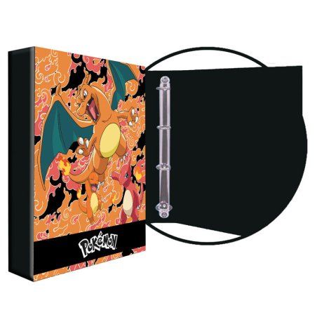 Pokemon Charmander Evolution A4 folder rings