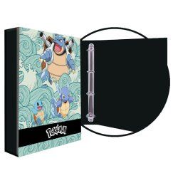 Pokemon Squirtle Evolution A4 folder rings
