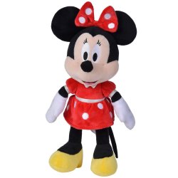 PEL MINNIE  ROBE ROUGE 35CM