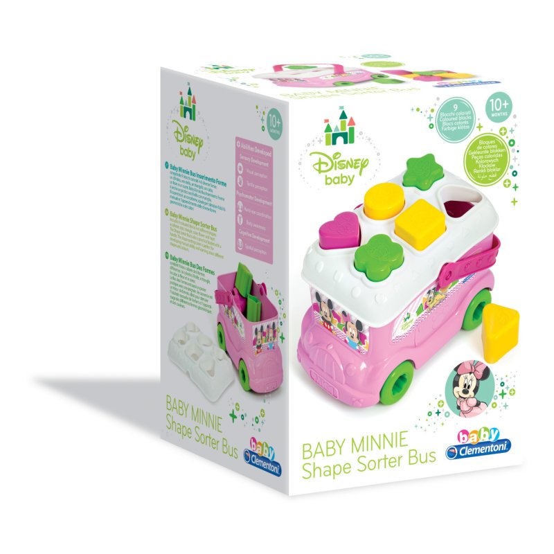 Disney Baby Minnie shape sorter bus
