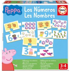 Educa Borras Les nombres Peppa