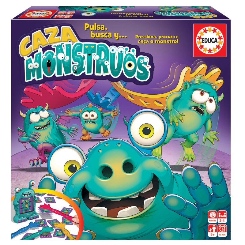 Caza Monstruos spanish game