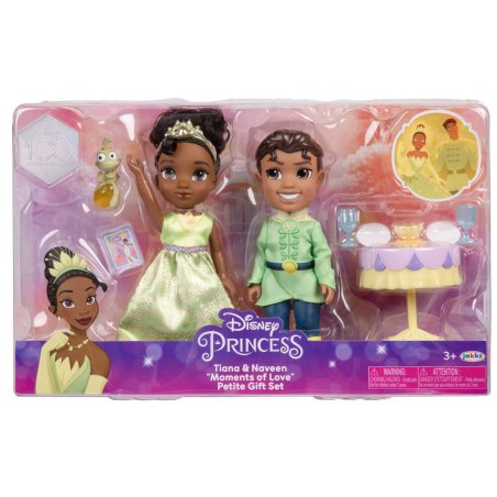 Disney The Princess and the Frog Tiana Naveen doll 15cm