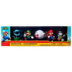 Super Mario - Boo - 6cm Figurine 5-pack - Boxset Exclusive (400872)