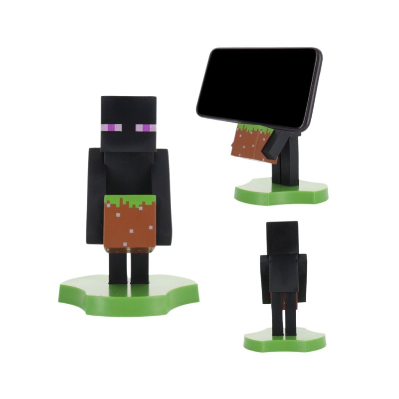 MINECRAFT - Enderman - Support Manette & Portable 'Holdem' - 11cm