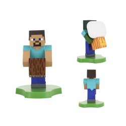 MINECRAFT - Steeve - Support Manette & Portable 'Holdem' - 11cm
