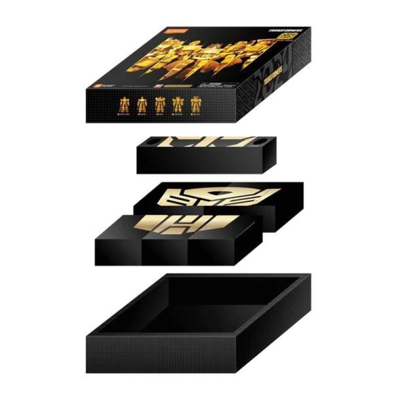 TRANSFORMERS - Golden Version - Model Kit Blokees Display 6 pc