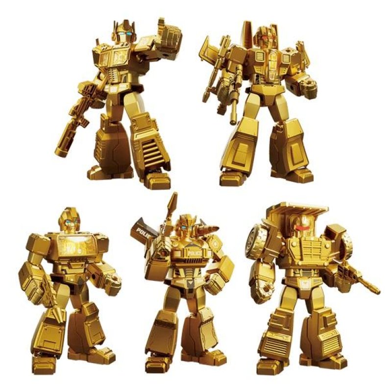 TRANSFORMERS - Golden Version - Model Kit Blokees Display 6 pc