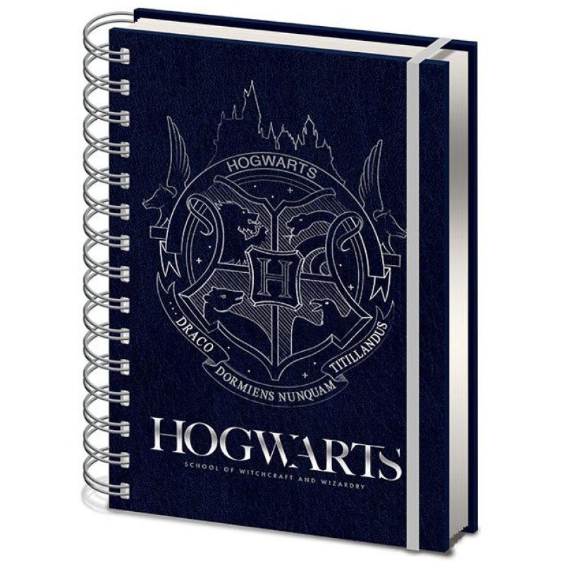 HARRY POTTER - Crest - Notebook A5