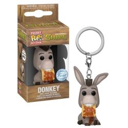 SHREK 30EME ANNIVERSAIRE - Pocket Pop Keychains - L'Ane
