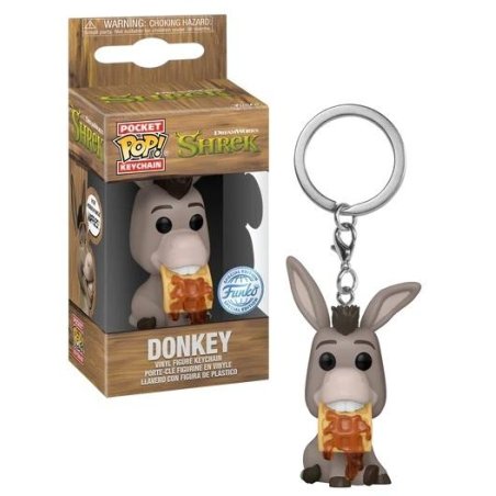 SHREK 30EME ANNIVERSAIRE - Pocket Pop Keychains - L'Ane