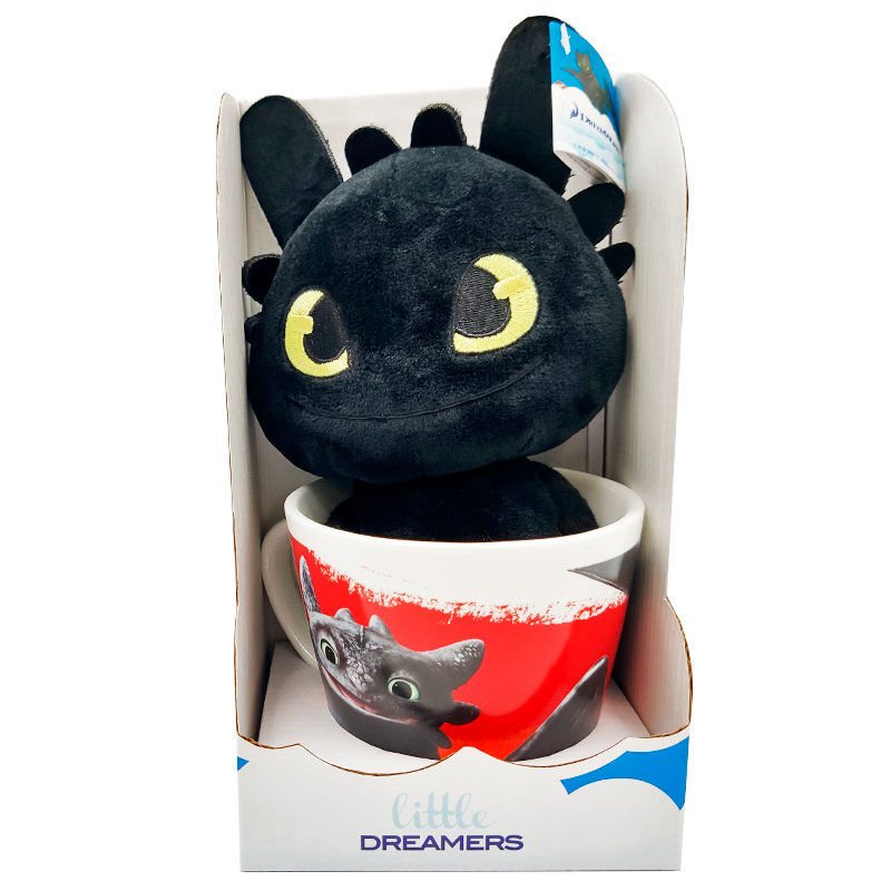 How to Train Your Dragon Toothless Mug plush toy 18cm