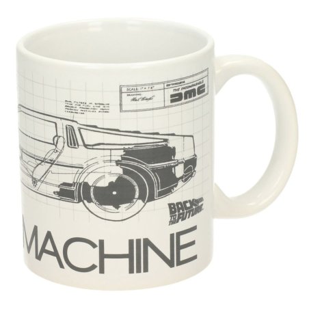 BACK TO THE FUTURE - Mug - Time Machine