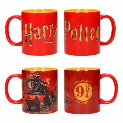 HARRY POTTER - Pack 2 Ceramic Mug - Logo & Hogwarts Express