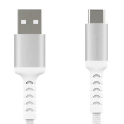 Dbramante1928 - Re-Charge Pro Braided Cable - USB-A to USB-C, 1.2m - White