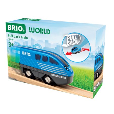 BRIO - Pull Back Train - (36019)