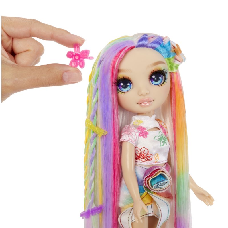 MGA Rainbow High Hair Chalk & Style Doll- Amaya (Rainbow)